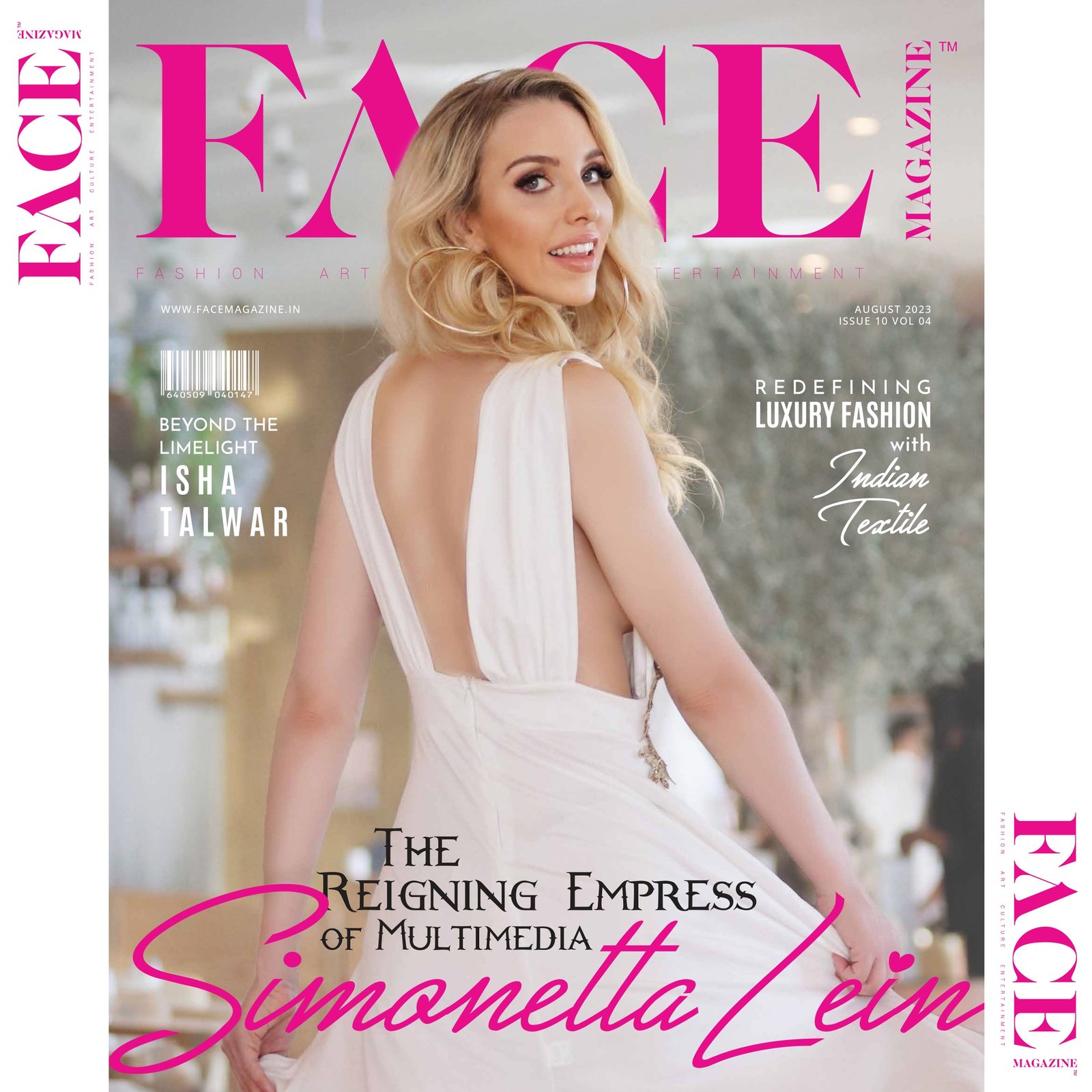 The Reigning Empress of Multimedia:Unfiltered & Unapologetic Simonetta Lein- Cover Story