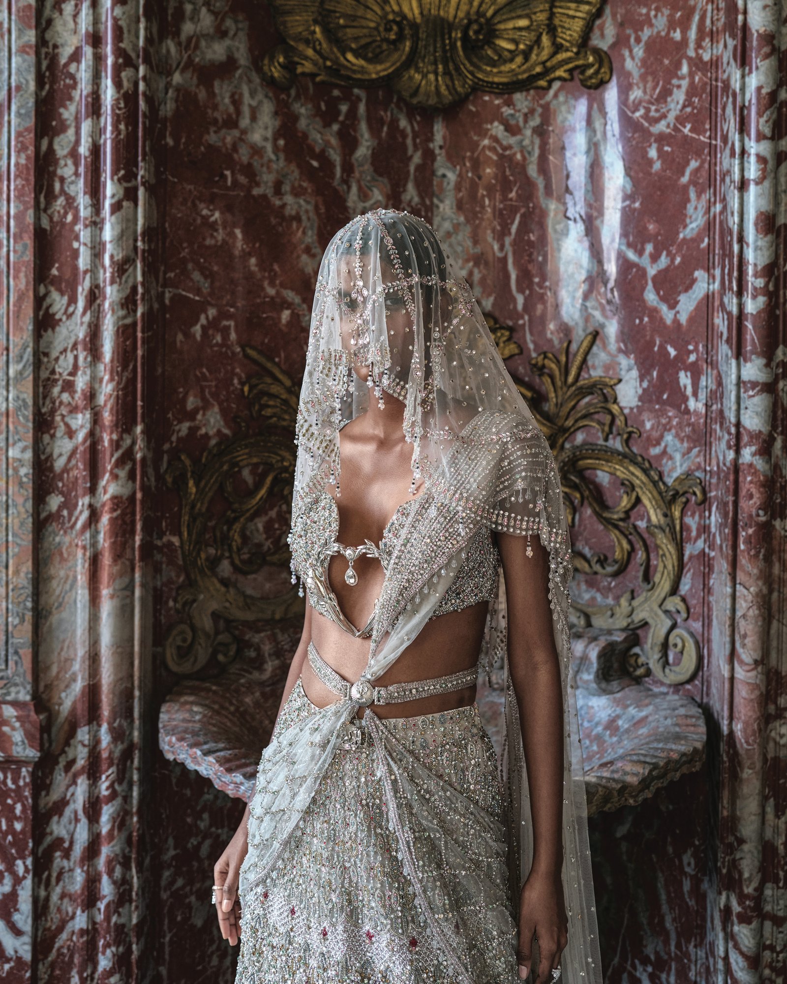 Falguni Shane Peacock Spotlight Bhoomika Yadav in a Couture Campaign Celebrating India’s New Global Voice